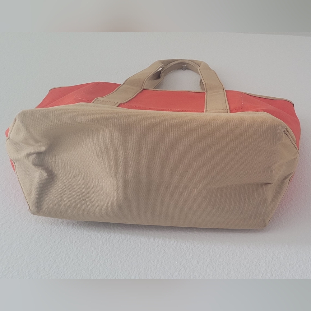 J. Crew Surfside Canvas Tote Bag, New With Tags - Picture 6 of 7